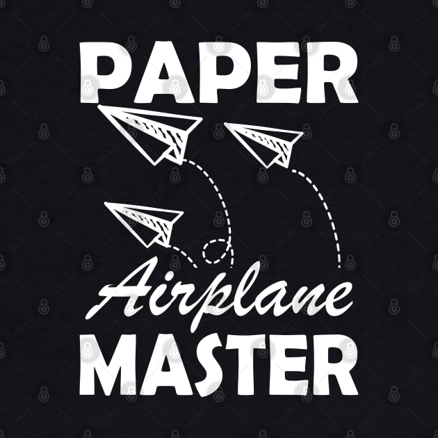 Paper airplane Master w by KC Happy Shop